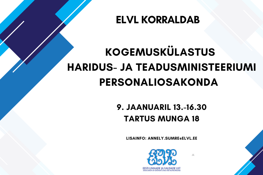 ELVL korraldab: Kogemuskülastus haridus- ja teadusministeeriumi ...