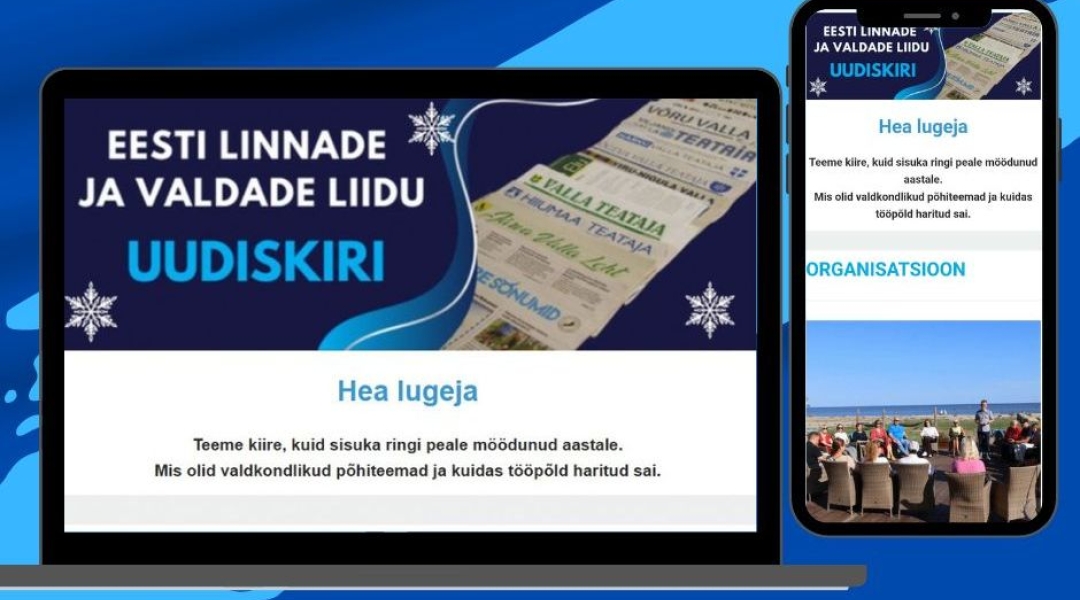 Ilmus jaanuarikuu uudiskiri | Eesti Linnade ja Valdade Liit